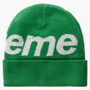 Supreme Big Logo Beanie Beanie (FW23) Green