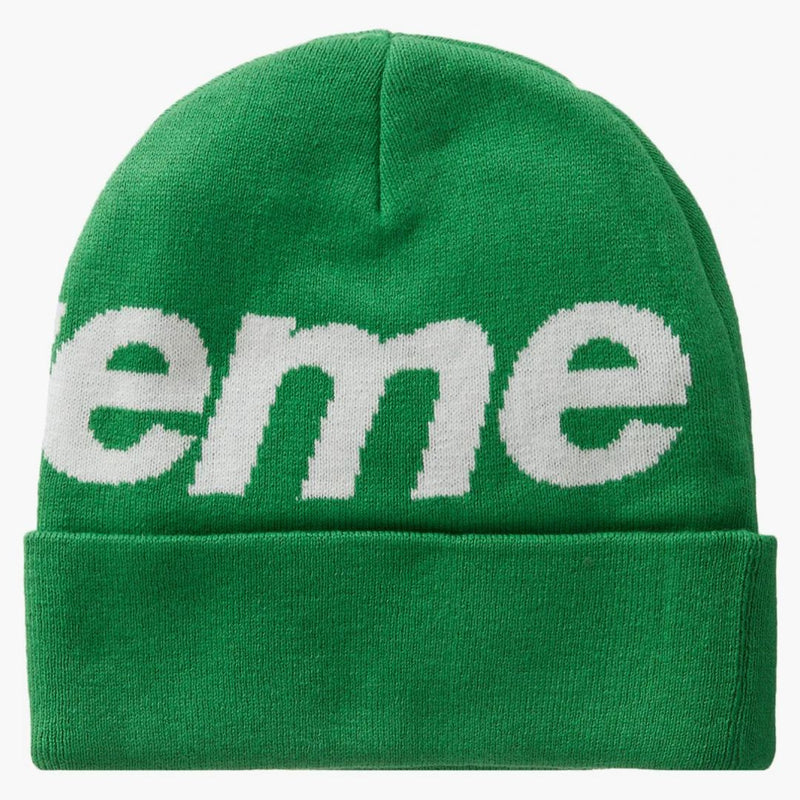 Supreme Big Logo Beanie Beanie (fw23) Green