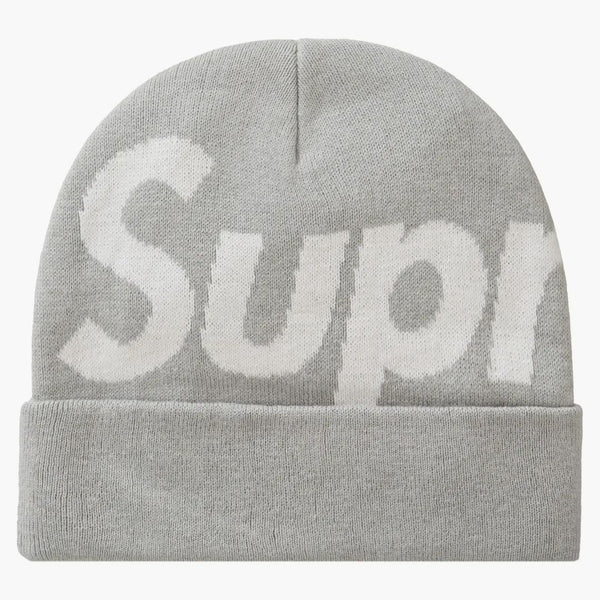 Nejvyšší Big Logo Beanie (FW23) šedá