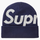 Supreme Big Logo Beanie Beanie (FW23) Navy
