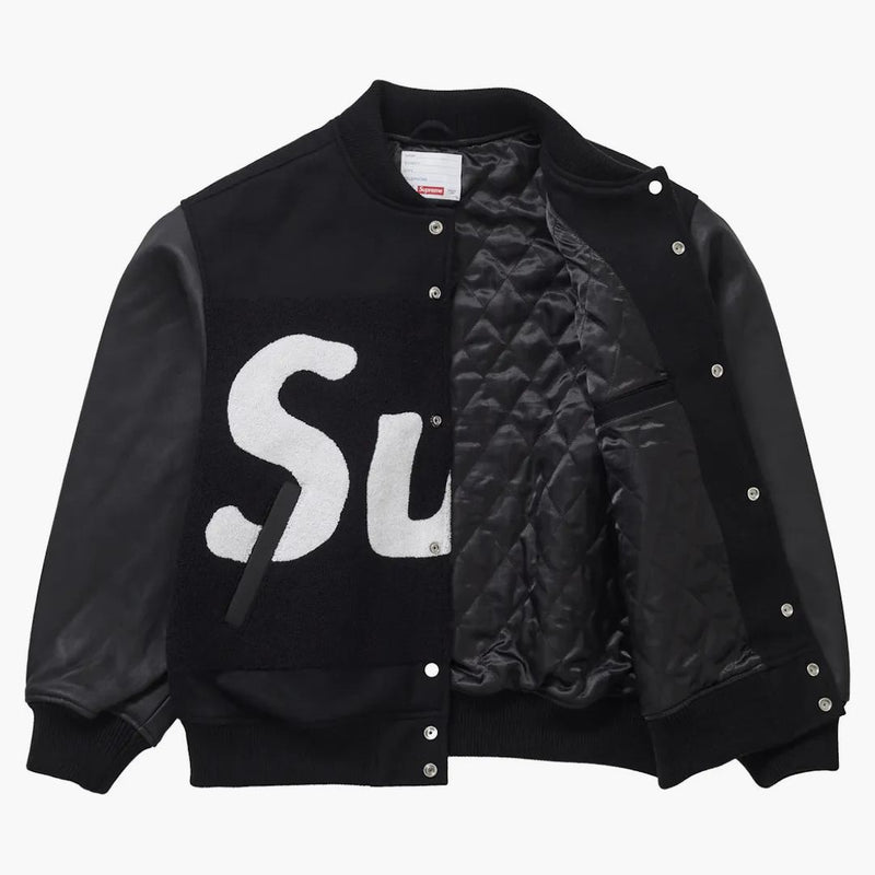 Giacca varsity suprema grande logo Big Chenille Black