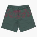 Supreme Big Logo Nylon Short Green