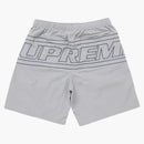 Supreme Big Logo Nylon Short Gray