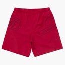 Supreme Big Logo Nylon Short Red