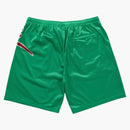 Supreme Big Script Mesh Short Green