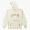 Suprema Big Stitch sudadera con capucha Natural