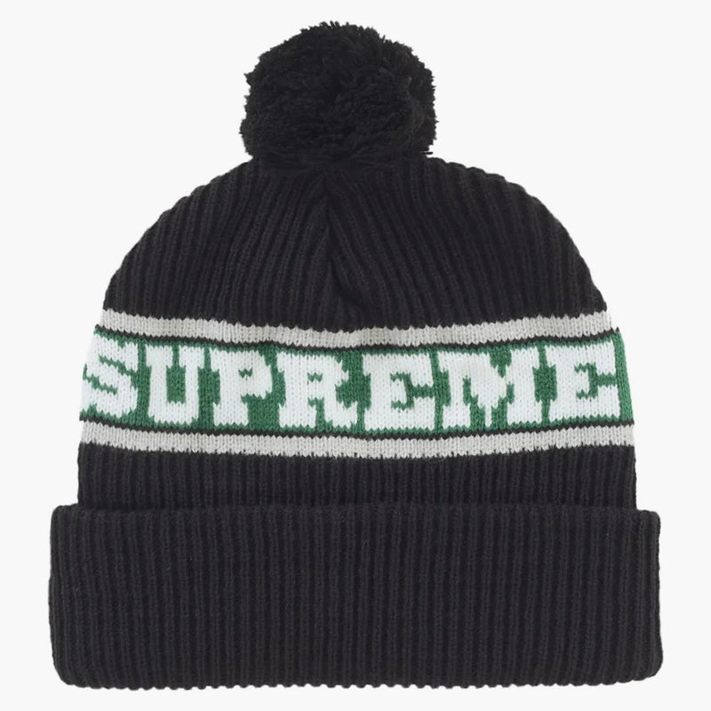 Supremo Big Stripe Beanie (FW24) nero