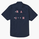Supreme Bitch S/s Work Shirt Navy