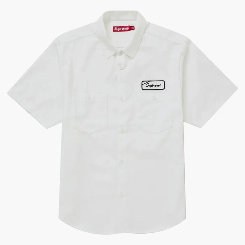 Supreme Bitch S/S Work Shirt White