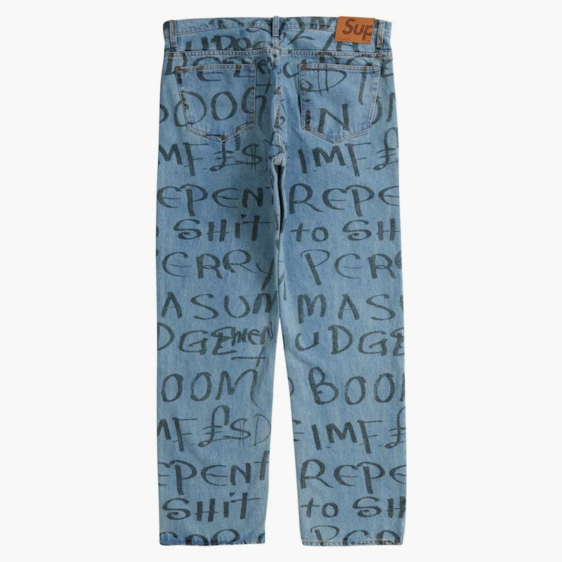 Supreme Black Ark Regular Jean Blue