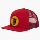Supreme Black Cat Mesh Back 5-panel Red