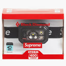 Supreme Black Diamond Storm 400 Headlampín negro