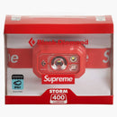 Supreme Black Diamond Storm 400 Headlamp Red