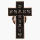 Supreme Black Sabbath Cross Pin Silver