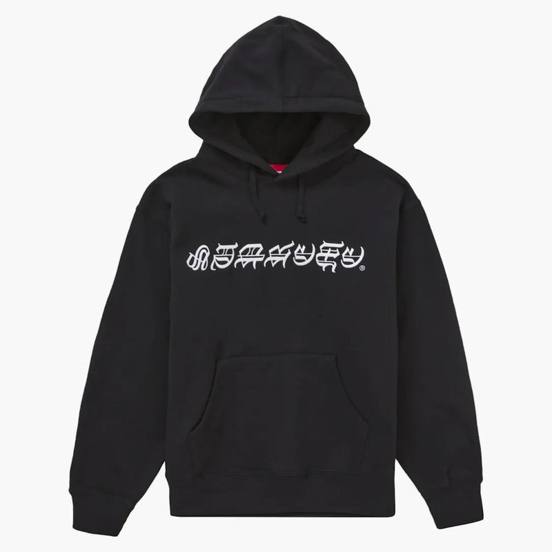Nejvyšší mikina s kapucí Blacklettter Black