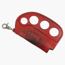 Supreme Blackmeans Leather Lighter Case Red