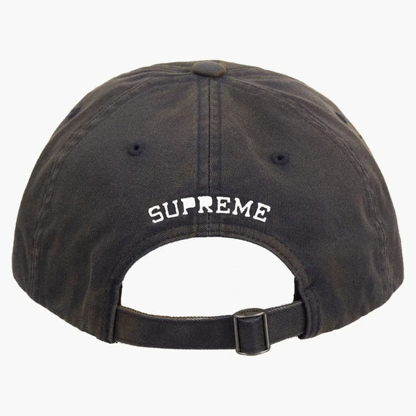 Supreme Bleached Chino 6 Panel Navy