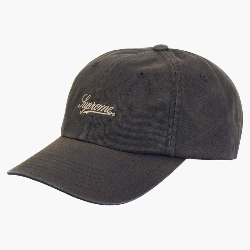 Supreme Bleached Chino 6 Panel Navy