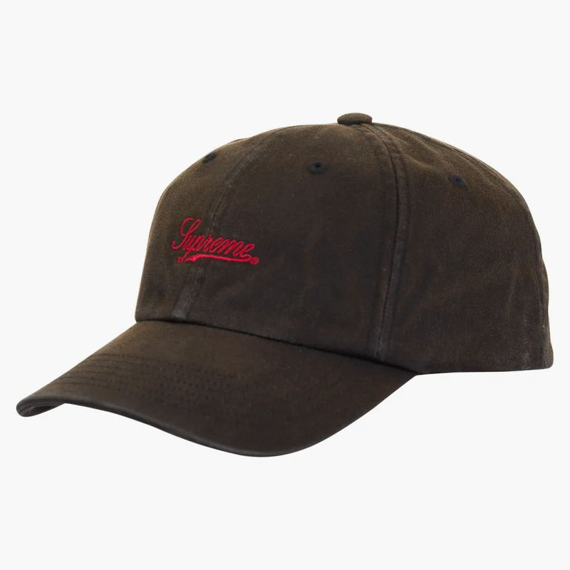 Supreme Bleached Chino 6 Panel Black