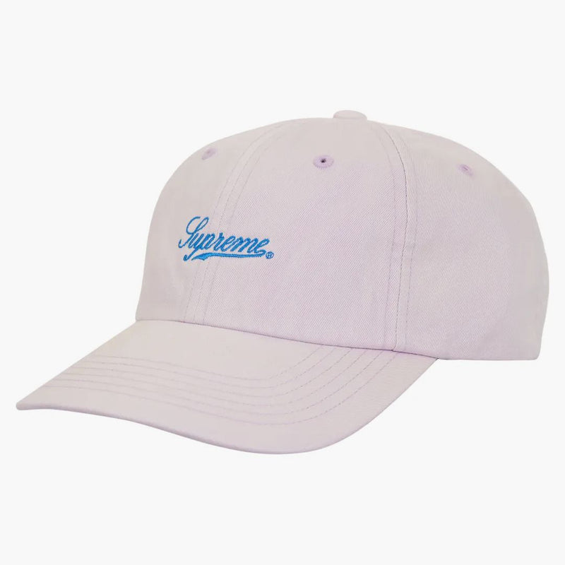 Supreme Bleached Chino 6 Panel Lilac