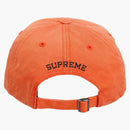 Supreme Bleached Chino 6 Panel Orange