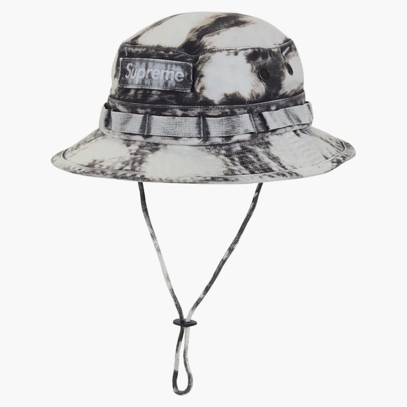 Högsta blekt chino boonie svart
