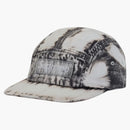 Supreme Bleached Chino Camp Cap Black