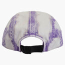 Supreme Bleached Chino Camp Cap Purple