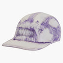 Supreme Bleached Chino Camp Cap Purple