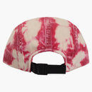 Supreme Bleached Chino Camp Cap Red