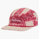 Supreme Bleached Chino Camp Cap Red