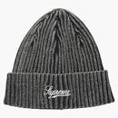 Supreme Bleached Rib Beanie Black