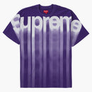 Supreme Bleed Logo S/S Top Purple
