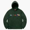 Supreme Bless Felpa con cappuccio verde scuro