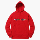 Supreme bless hooded sweatshirt red
