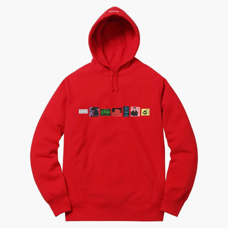 Supreme Bless Hooded Sweatshirt Red