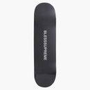 Supreme bless reflexology skateboard deck gray