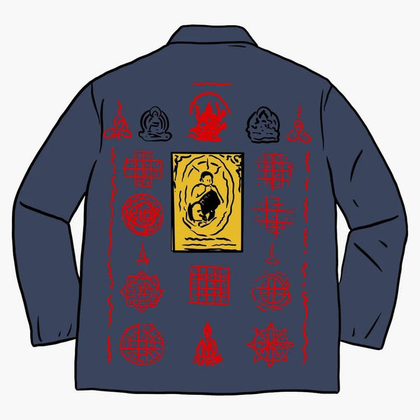 Supreme Blessings Ripstop Shirt Light Navy