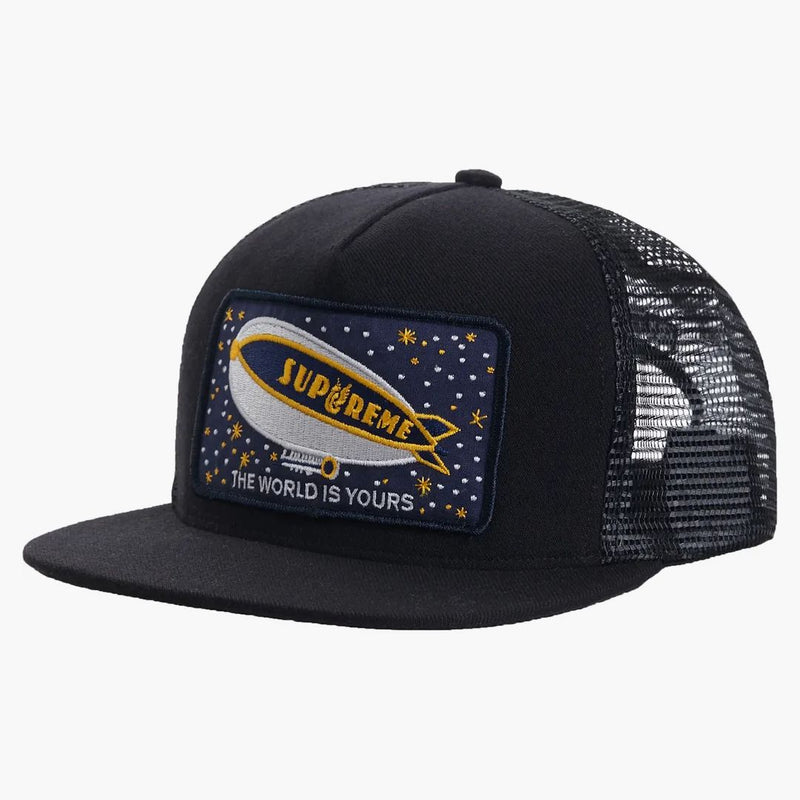 Supreme Blimp Mesh Back 5 Panel Black