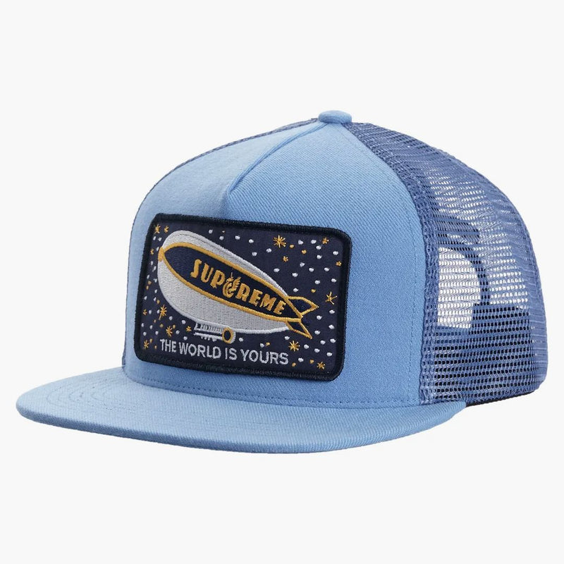 Supreme Blimp Mesh tillbaka 5-panel ljusblå