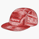 Supreme Bling Camp Cap Red
