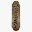 Supreme bling skateboard skateboard deck gold