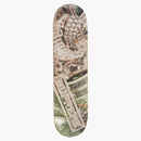 Supreme bling skateboard deck green