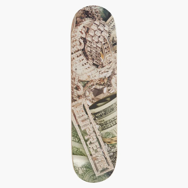Supreme Bling Skateboard Deck Green