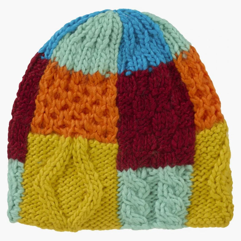 Nejvyšší blok pletený čepičkový multicolor