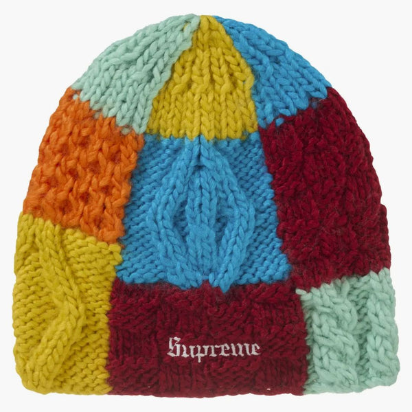 Nejvyšší blok pletený čepičkový multicolor