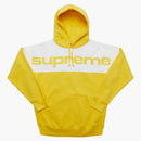 Supreme Blocked Hoodie Yellow