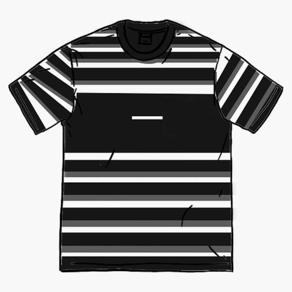 Nejvyšší zablokovaný pruh S/S Top Black
