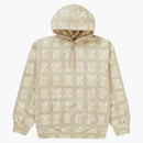 Supreme Blocks Hooded Sweatshirt Tan