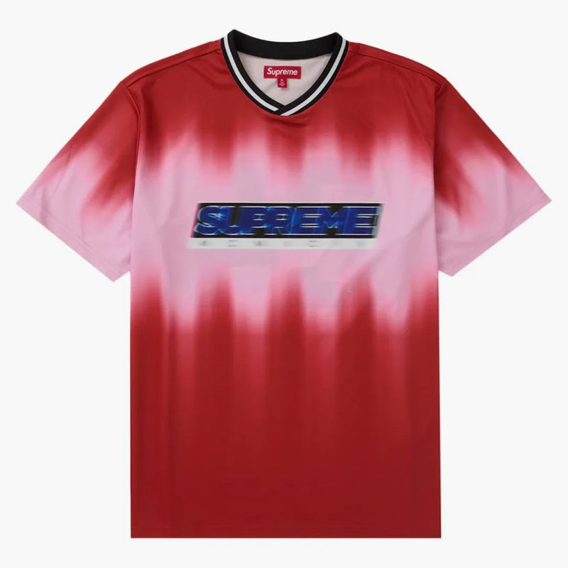 Nejvyšší rozostření fotbalový dres červená